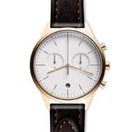 C39 Women’s chronograph watch in PVD satin gold - Image 10